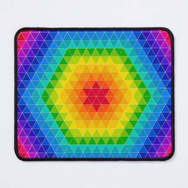 Item preview, Colorful Triangle Pattern designed and sold by TheSkullArmy.