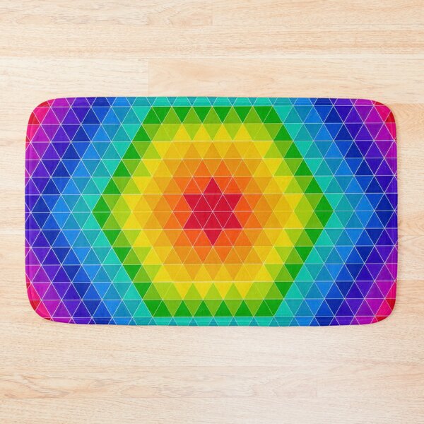 Item preview, Colorful Triangle Pattern designed and sold by TheSkullArmy.