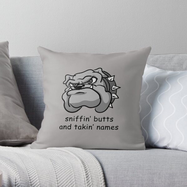 Sniffing Ass Pillows & Cushions for Sale