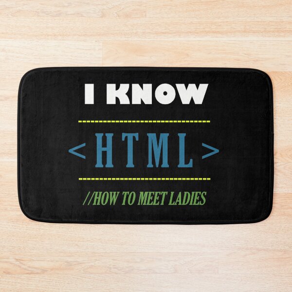 Item preview, I Know HTML designed and sold by TheUnknown93.