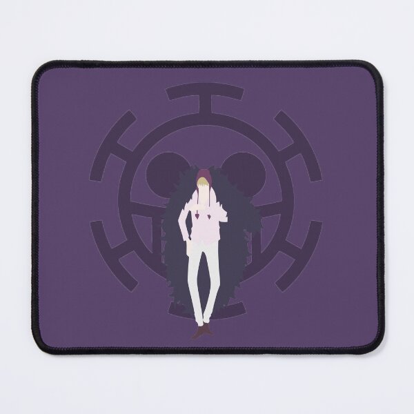 Item preview, Corazon purple one piece manga minimalist design art designed and sold by LeCoffre.