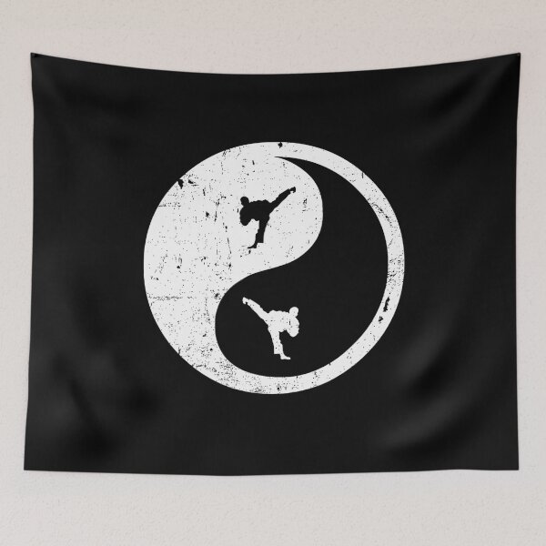 Item preview, Martial Artist Ying Yang   Karate Taekwondo Gifts  designed and sold by JotarO1xkio.