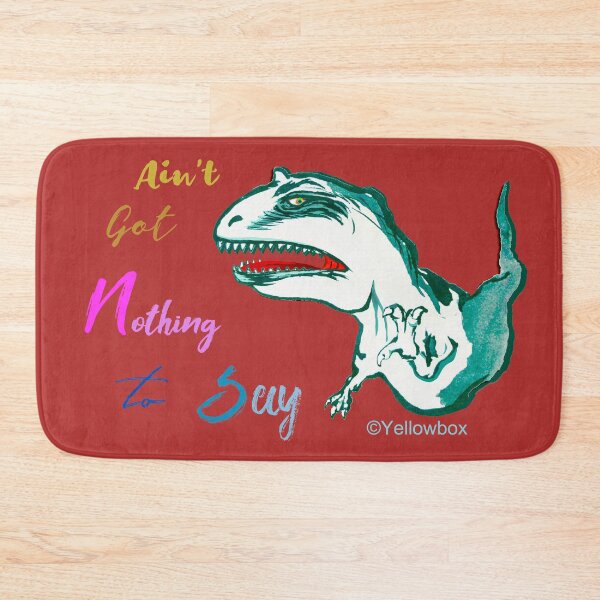Item preview, Cant communicate with dinosaurs - Yellowbox ink painting designed and sold by twyellowbox.