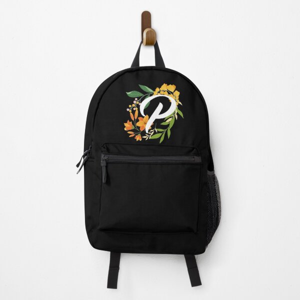 Item preview, Letter P Capital Alphabet Flowers Monogram Initial Garden designed and sold by skulltshirt.