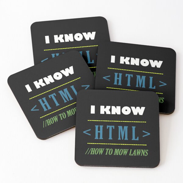 Item preview, I Know HTML designed and sold by TheUnknown93.