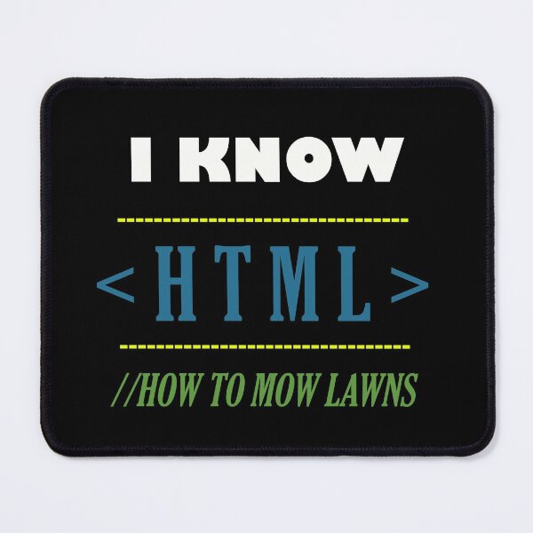 Aperçu de l'œuvre Je connais le HTML créée et vendue par TheUnknown93.