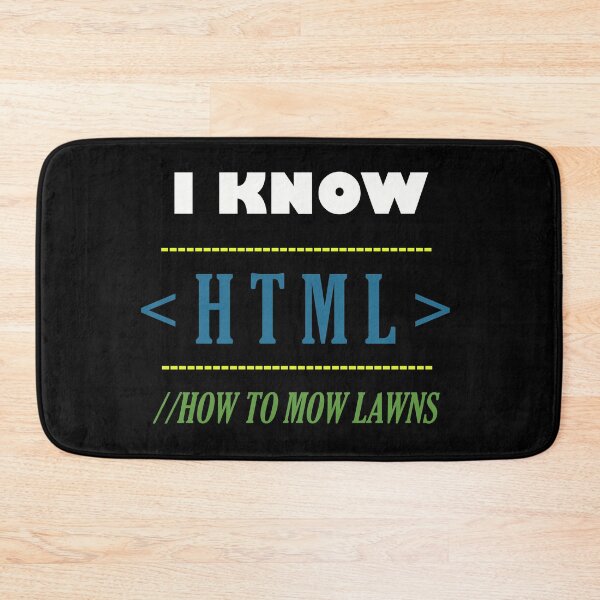 Item preview, I Know HTML designed and sold by TheUnknown93.