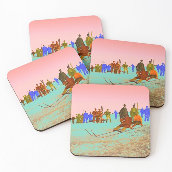 Item preview, Tobogganing in Kiandra, sledding in winter, winter sports in Australia designed and sold by Mauswohn.