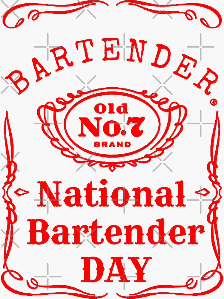 "national bartender day Bartender female male National day