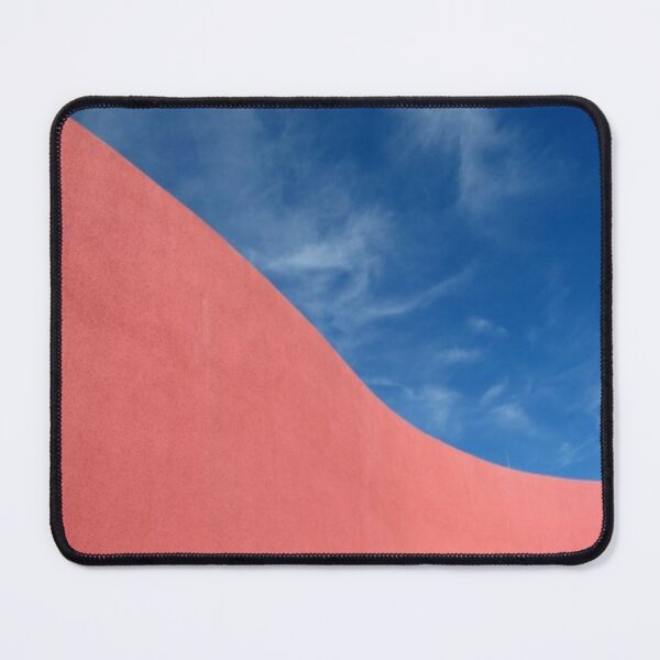 Item preview, Blue Sky Salmon Colored Wall, Abstract Photo Art, Poster designed and sold by JoesCornerStore.