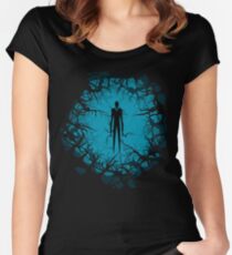 SlenderMan! Women's Fitted Scoop T-Shirt