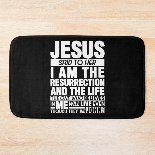 Item preview, John 11:25 Resurrection designed and sold by plushism.