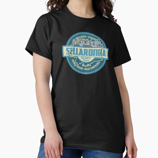 Item preview, Sella Ronda Dolomites Sellaronda Italy Sticker T-Shirt 03 designed and sold by OuterShellUK.