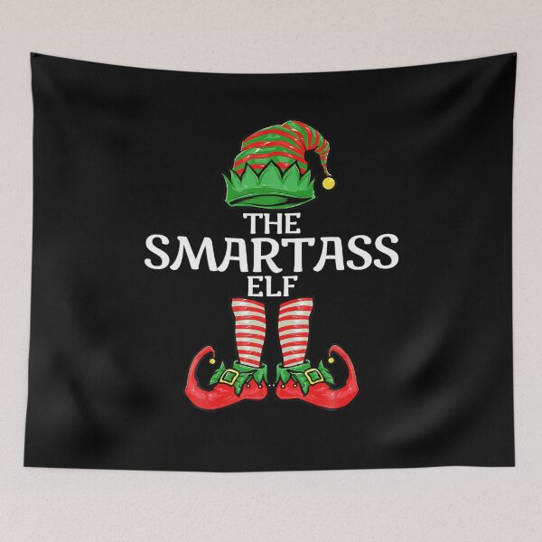 Item preview, Smartass Elf Christmas Family Matching Group designed and sold by DawnMDupuy.