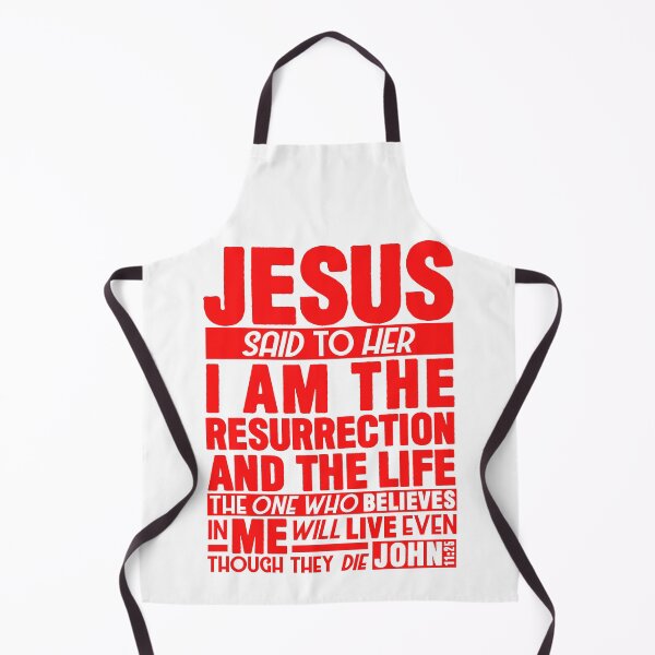 Item preview, John 11:25 Resurrection designed and sold by plushism.