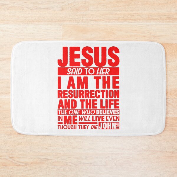 Item preview, John 11:25 Resurrection designed and sold by plushism.