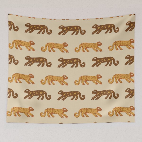 Item preview, Abstract Naive Hippie  Boho Leopards designed and sold by nouveaudecor.