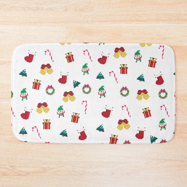 Item preview, Cute Christmas pixelated Pattern designed and sold by Avani01.