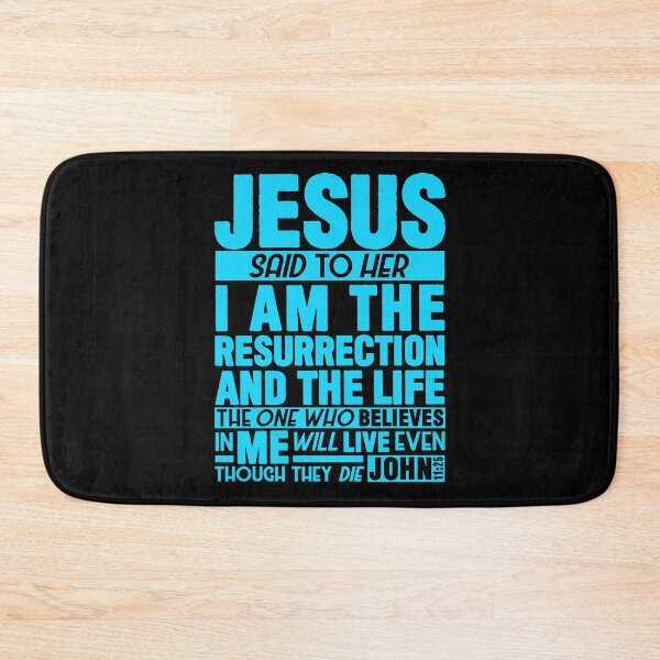 Item preview, John 11:25 Resurrection designed and sold by plushism.