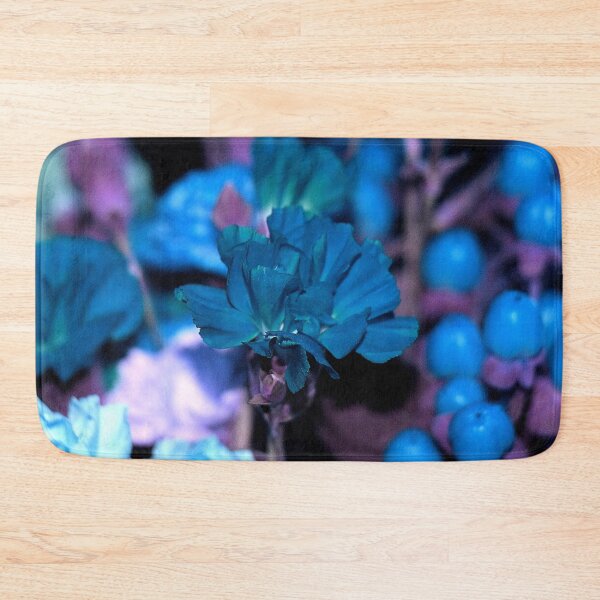 Item preview, Bright Blue Single Carnation Flowers designed and sold by JariHawk.