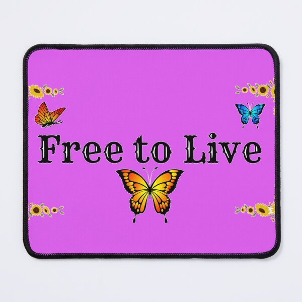 Item preview, Free to Live Celebrate Freedom Fly Free Butterfly designed and sold by rhodabear.