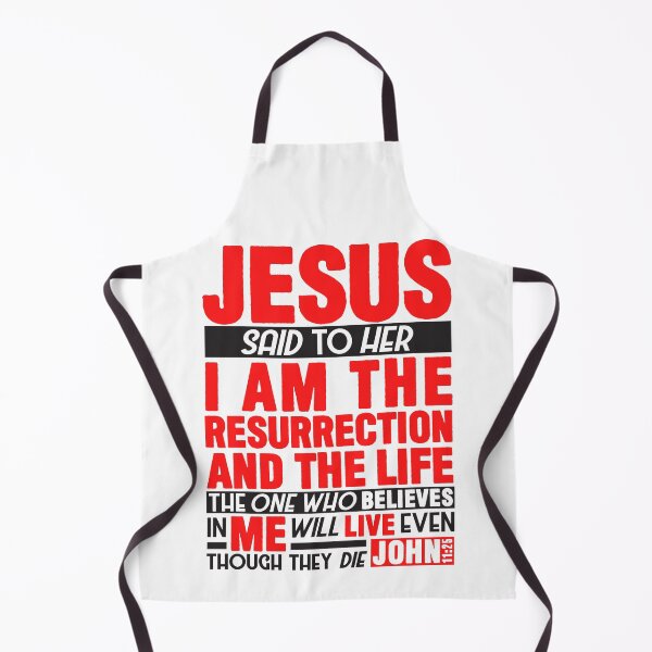 Item preview, John 11:25 Resurrection designed and sold by plushism.