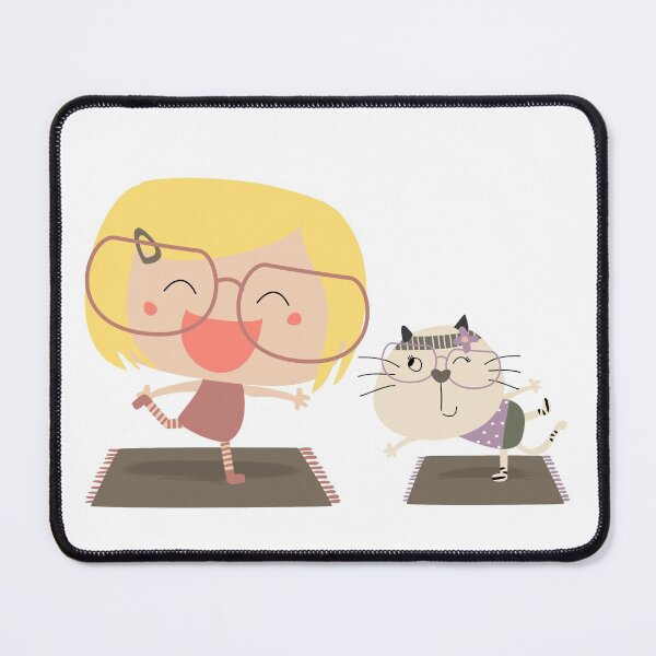 Item preview, Yoga with my cat designed and sold by Nanalamm.