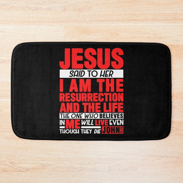 Item preview, John 11:25 Resurrection designed and sold by plushism.
