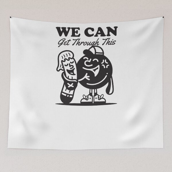 Item preview, We Can Get Through This-valentines day 2022 designed and sold by Hartics.