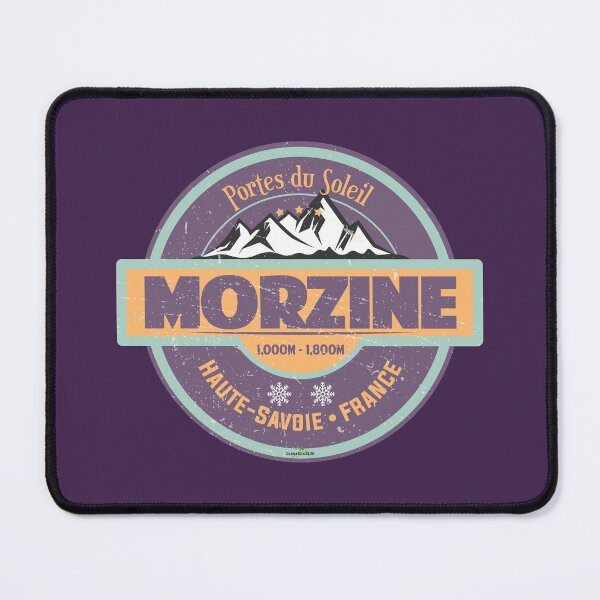 Item preview, Morzine France Ski Skiing Alpes Sticker T-Shirt 02 designed and sold by OuterShellUK.