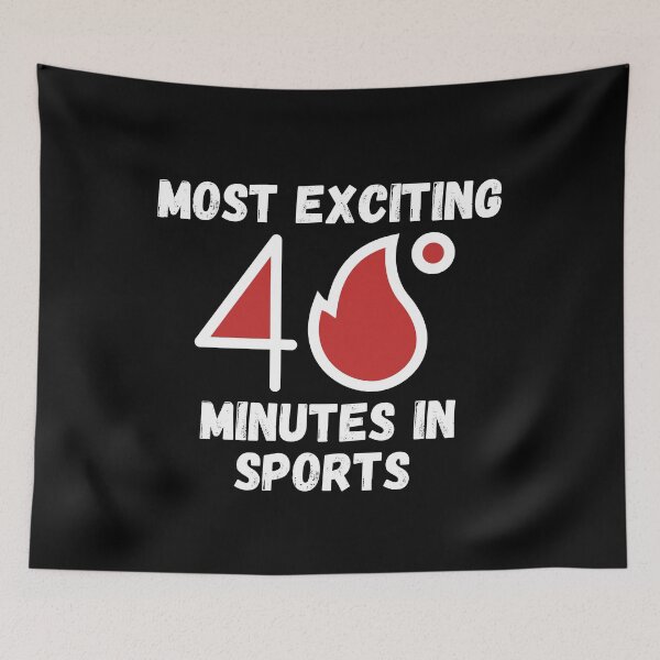 Item preview, Most exciting 40 minutes in sports designed and sold by uranus-art.