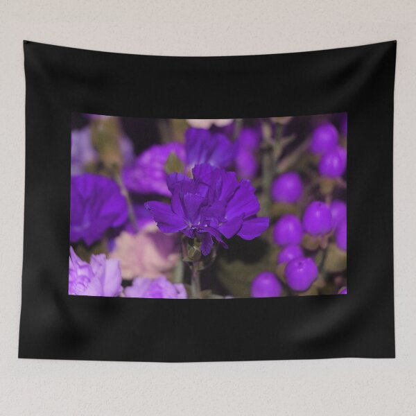 Item preview, Bright Deep Purple Single Carnation Flowers designed and sold by JariHawk.