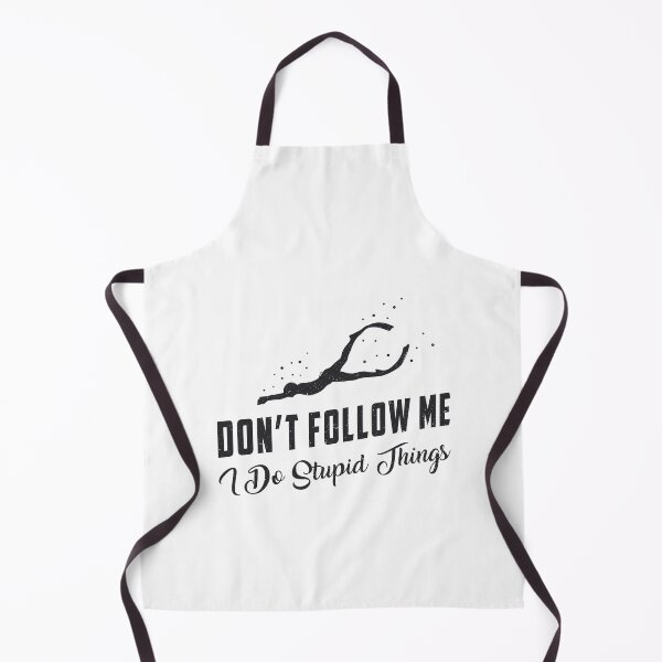Item preview, Freediver Freediving Don't Follow Me Stupid Things designed and sold by tshirtconcepts.