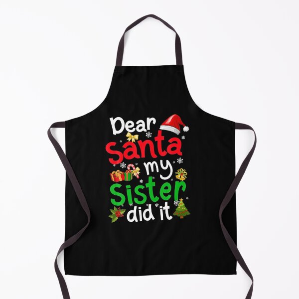 Item preview, Family Funny Dear Santa My Sister Did It Christmas Pajama designed and sold by DawnMDupuy.