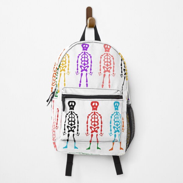 Item preview, Colored Halloween Skeleton pattern designed and sold by cinemadnesshirt.