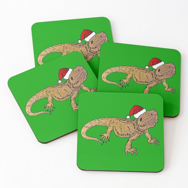 Item preview, Bearded Dragon Santa designed and sold by GemmasGems.