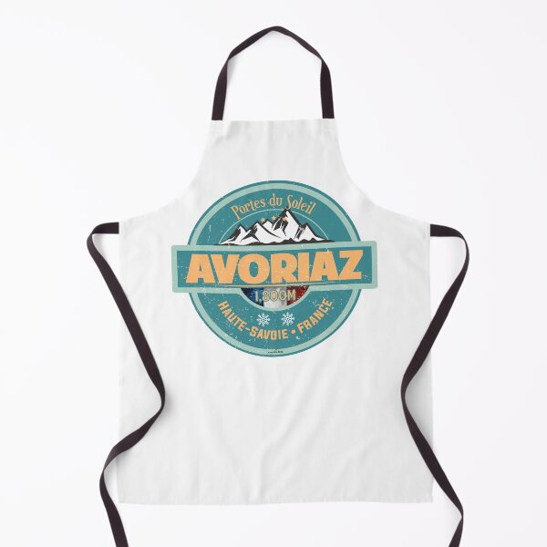 Item preview, Avoriaz France Ski Skiing Alpes Sticker T-Shirt 02 designed and sold by OuterShellUK.