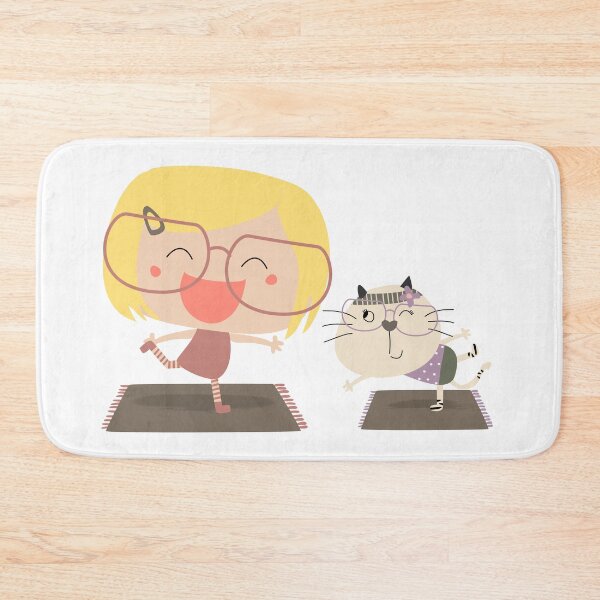 Item preview, Yoga with my cat designed and sold by Nanalamm.