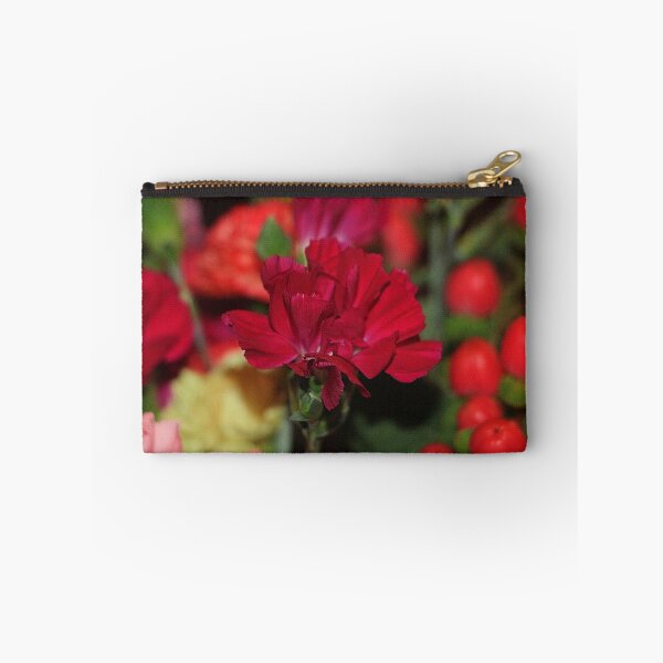 Item preview, Bright Red Single Carnation Flowers designed and sold by JariHawk.