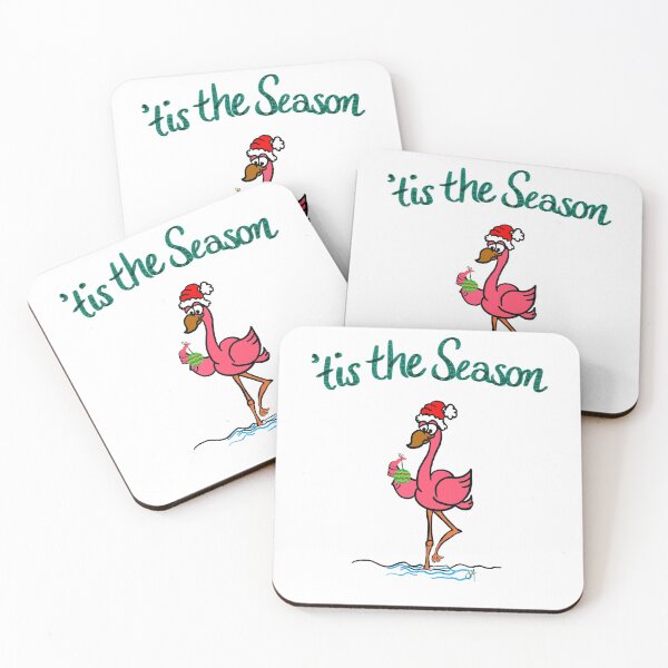 Item preview, Holiday Flamingo designed and sold by OTPillustration.