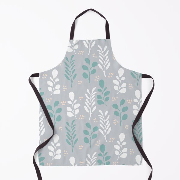 Item preview, Hand drawn leaves repeat pattern designed and sold by tamongg14.