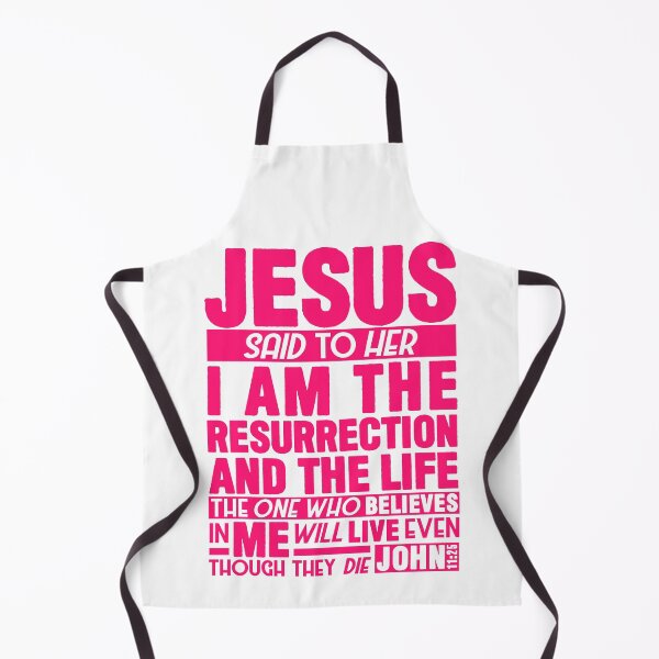 Item preview, John 11:25 Resurrection designed and sold by plushism.