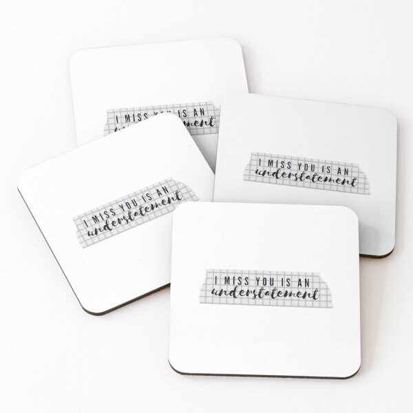 Item preview, I Miss You Is An Understatement designed and sold by CristinCares.