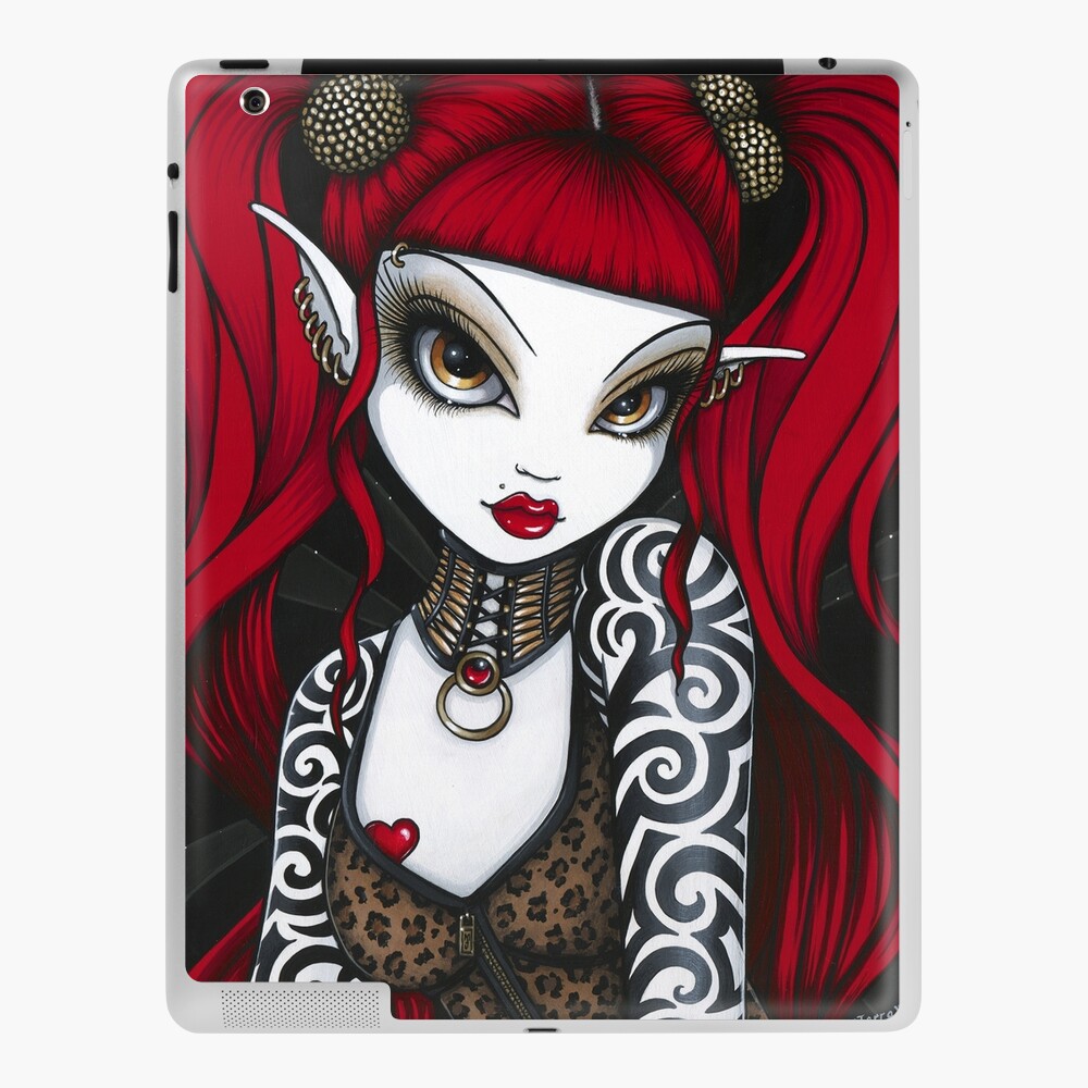 Terra Portrait Gothic Tattoo Fairy Red Hair