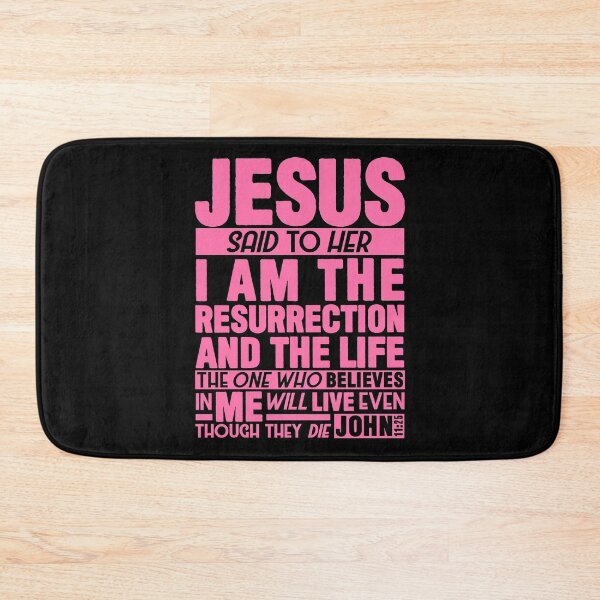Item preview, John 11:25 Resurrection designed and sold by plushism.