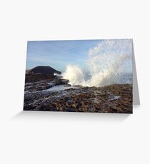 Spray day Greeting Card