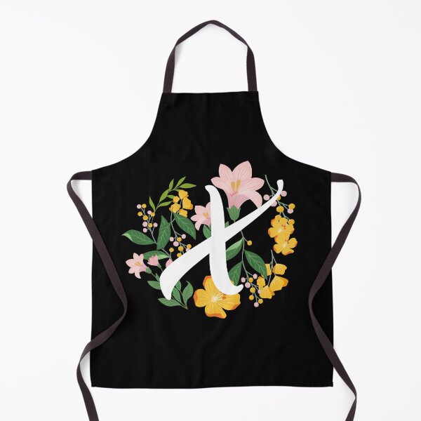 Item preview, Letter X Capital Alphabet Flowers Monogram Initial Garden designed and sold by skulltshirt.