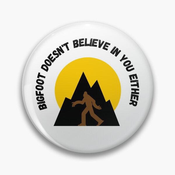 Item preview, Bigfoot Doesn't Believe In You Either Clipart designed and sold by LuckyKermit.
