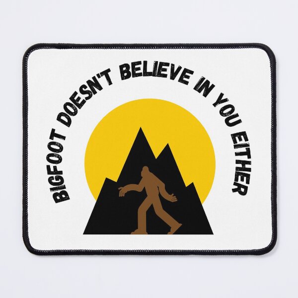 Item preview, Bigfoot Doesn't Believe In You Either Clipart designed and sold by LuckyKermit.