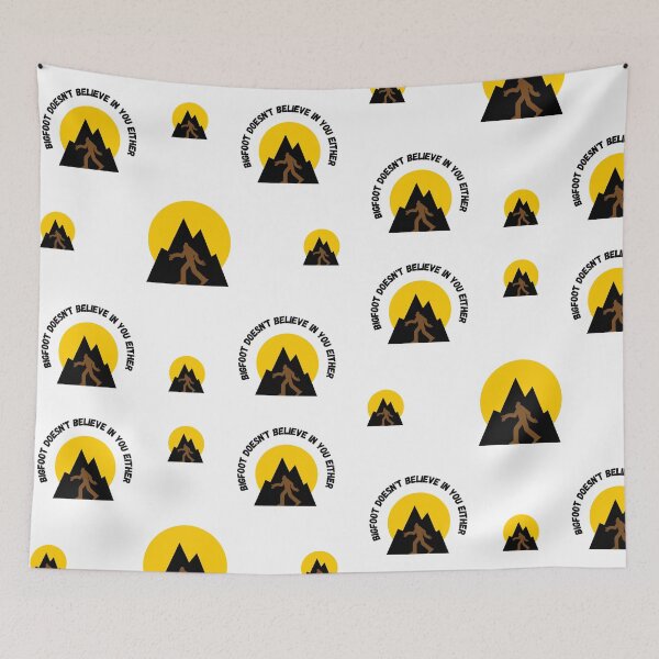 Item preview, Bigfoot Doesn't Believe In You Either Clipart designed and sold by LuckyKermit.